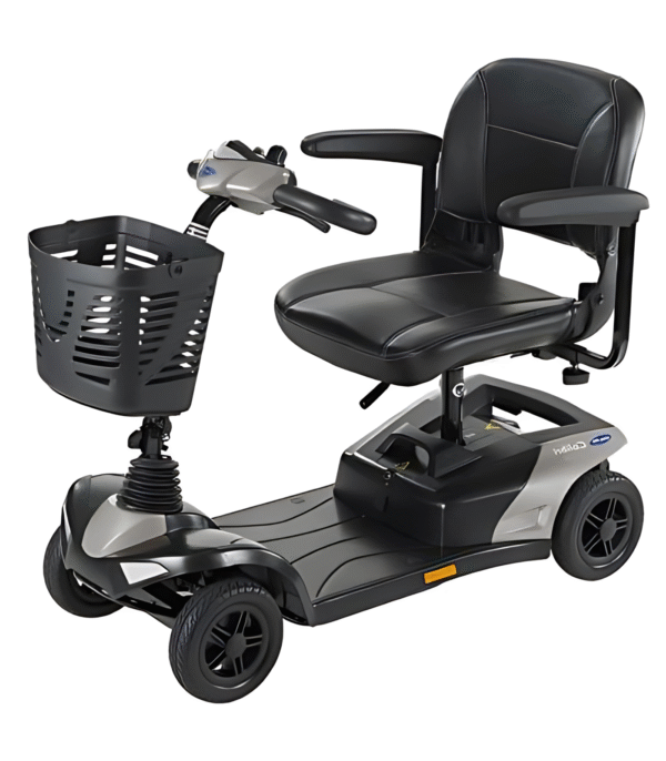 Een demontabele scootmobiel huren voor op reis in regio Amsterdam