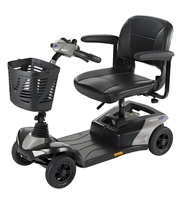 Een demontabele scootmobiel huren voor op reis in regio Amsterdam