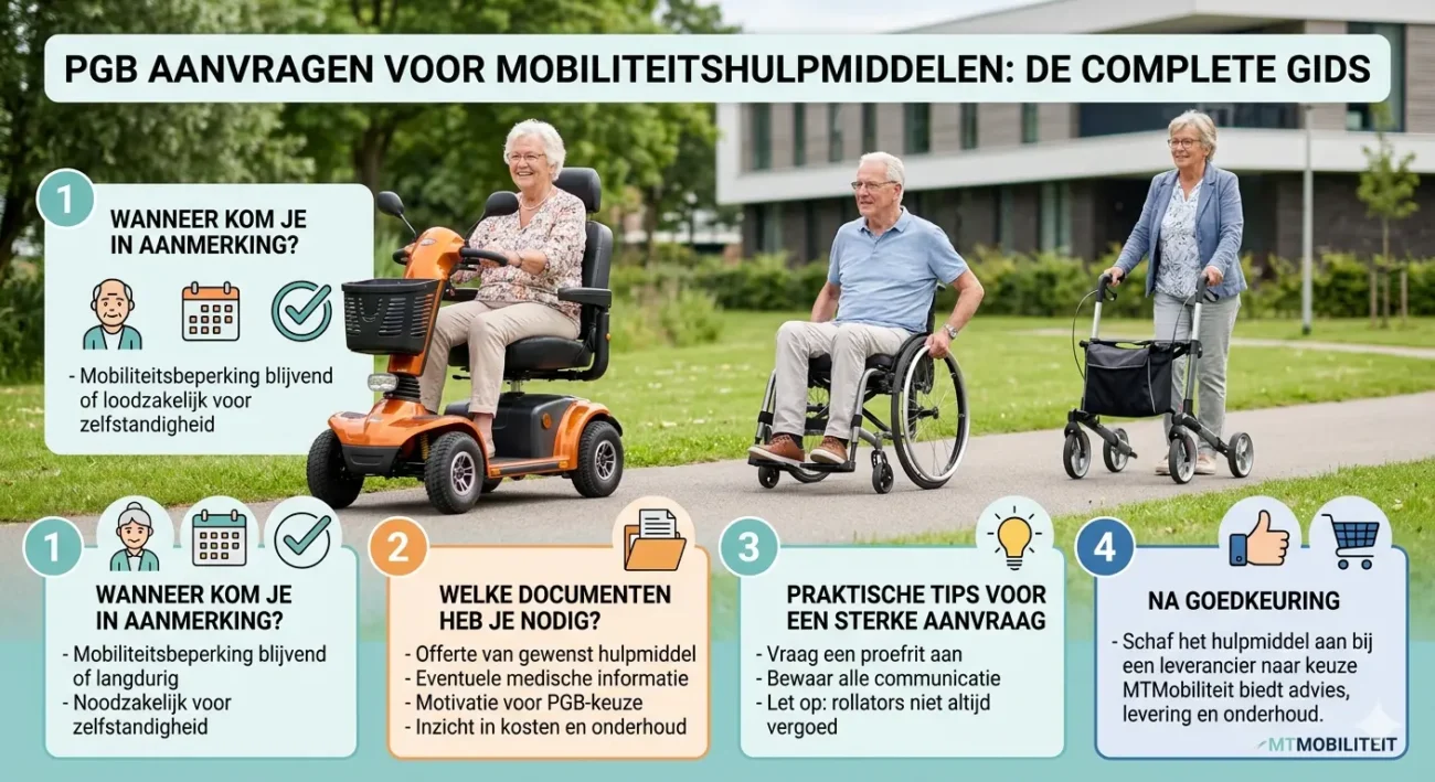 PGB aanvragen voor mobiliteitshulpmiddelen: de complete gids